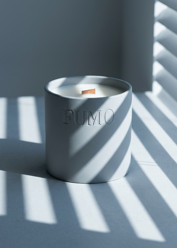 FUMO ECHO wood wick candle, Clarity